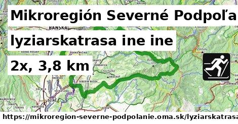 Mikroregión Severné Podpoľanie Lyžiarske trasy iná iná