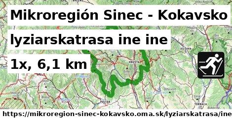 Mikroregión Sinec - Kokavsko Lyžiarske trasy iná iná