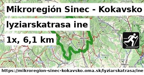 Mikroregión Sinec - Kokavsko Lyžiarske trasy iná 