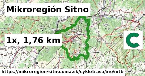 Mikroregión Sitno Cyklotrasy iná mtb