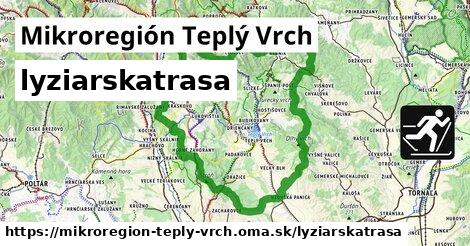 Mikroregión Teplý Vrch Lyžiarske trasy  