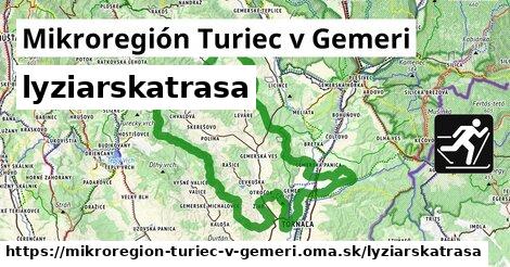 Mikroregión Turiec v Gemeri Lyžiarske trasy  