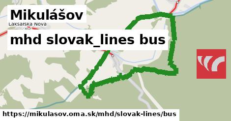 Mikulášov Doprava slovak-lines bus
