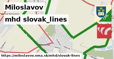 Miloslavov Doprava slovak-lines 