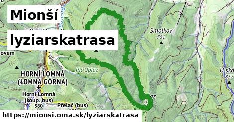 Mionší Lyžiarske trasy  