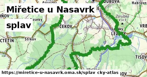 Miřetice u Nasavrk Splav  