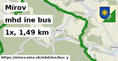 Mírov Doprava iná bus