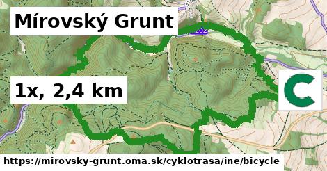 Mírovský Grunt Cyklotrasy iná bicycle