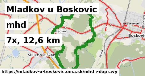 Mladkov u Boskovic Doprava  