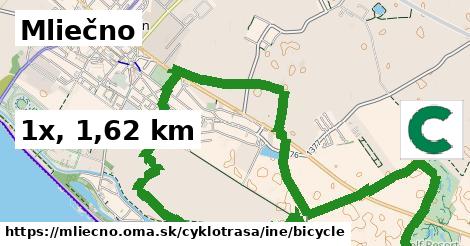 Mliečno Cyklotrasy iná bicycle