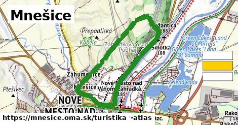 Mnešice Turistické trasy  