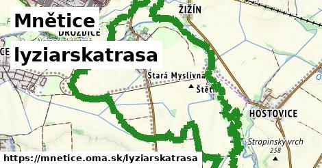Mnětice Lyžiarske trasy  