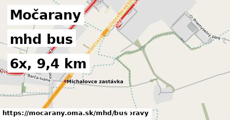 Močarany Doprava bus 