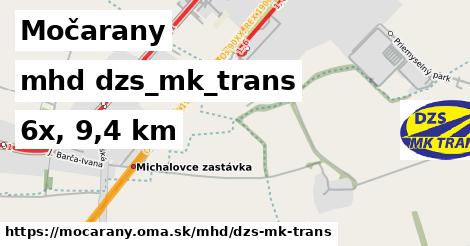 Močarany Doprava dzs-mk-trans 