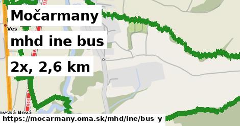 Močarmany Doprava iná bus