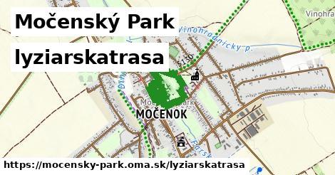 Močenský Park Lyžiarske trasy  