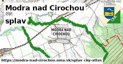 Modra nad Cirochou Splav  