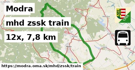 Modra Doprava zssk train