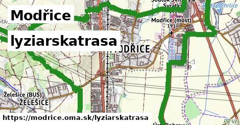 Modřice Lyžiarske trasy  