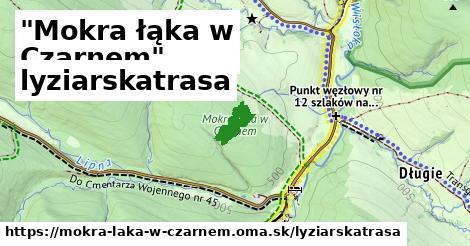 "Mokra łąka w Czarnem" Lyžiarske trasy  