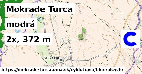 Mokrade Turca Cyklotrasy modrá bicycle