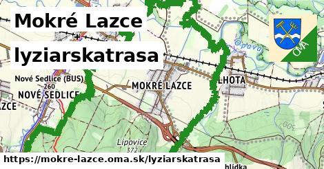 Mokré Lazce Lyžiarske trasy  