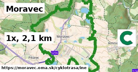Moravec Cyklotrasy iná 