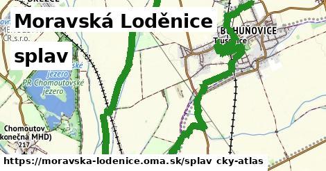 Moravská Loděnice Splav  