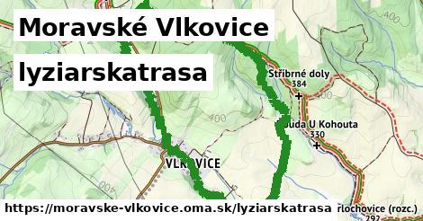 Moravské Vlkovice Lyžiarske trasy  
