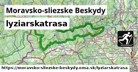 Moravsko-sliezske Beskydy Lyžiarske trasy  