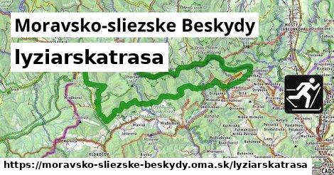 Moravsko-sliezske Beskydy Lyžiarske trasy  