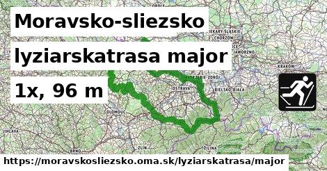 Moravsko-sliezsko Lyžiarske trasy hlavná 