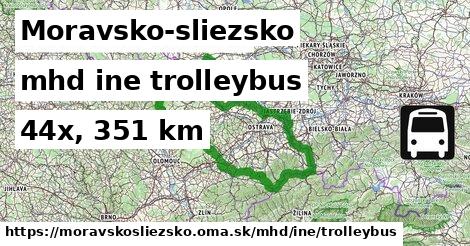 Moravsko-sliezsko Doprava iná trolleybus