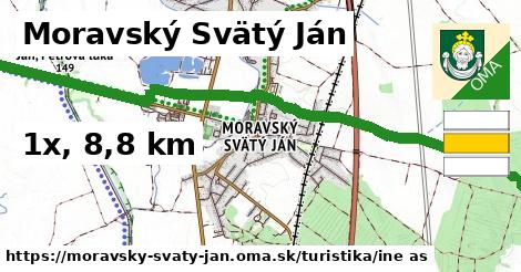 Moravský Svätý Ján Turistické trasy iná 