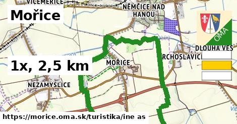 Mořice Turistické trasy iná 