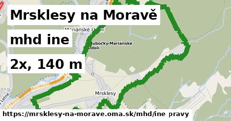 Mrsklesy na Moravě Doprava iná 