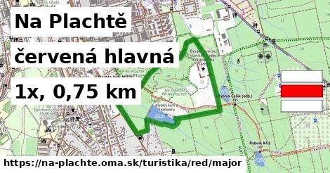 Na Plachtě Turistické trasy červená hlavná