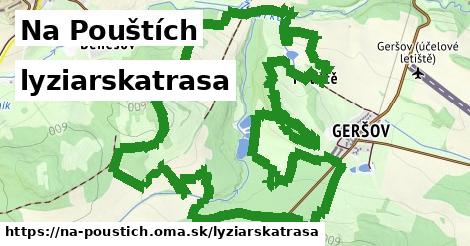 Na Pouštích Lyžiarske trasy  