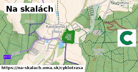 Na skalách Cyklotrasy  
