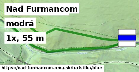 Nad Furmancom Turistické trasy modrá 