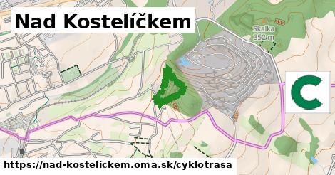 Nad Kostelíčkem Cyklotrasy  