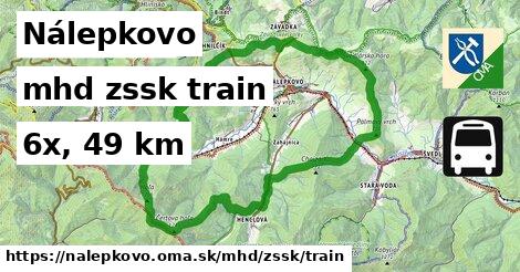 Nálepkovo Doprava zssk train