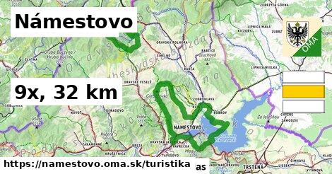 Námestovo Turistické trasy  