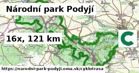 Národní park Podyjí Cyklotrasy  