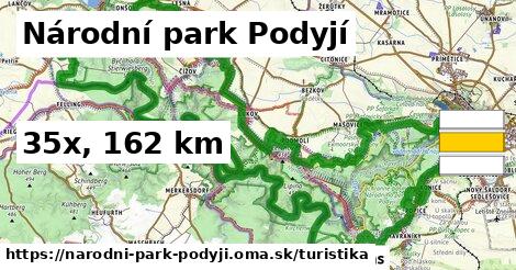 Národní park Podyjí Turistické trasy  