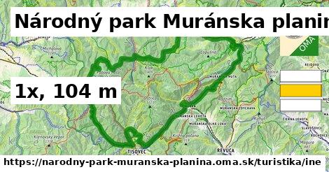 Národný park Muránska planina Turistické trasy iná 