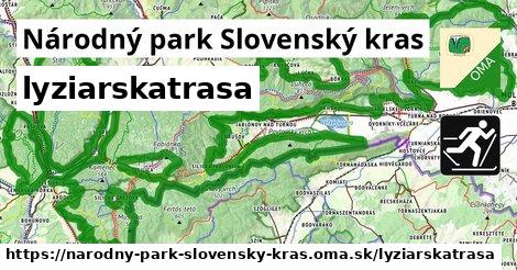 Národný park Slovenský kras Lyžiarske trasy  