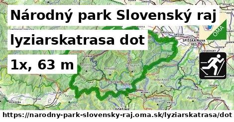 Národný park Slovenský raj Lyžiarske trasy dot 