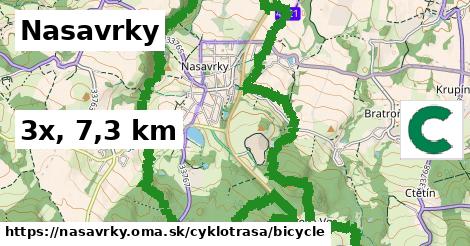 Nasavrky Cyklotrasy bicycle 
