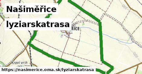 Našiměřice Lyžiarske trasy  